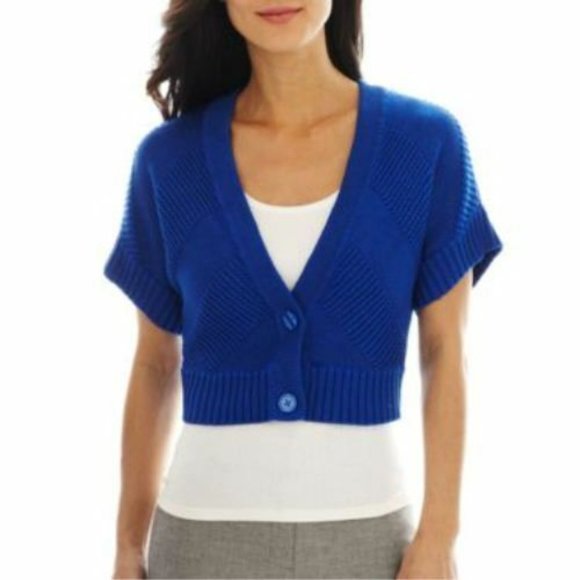 Worthington 2-Button Textured Cardigan Sweater - Picture 1 of 1